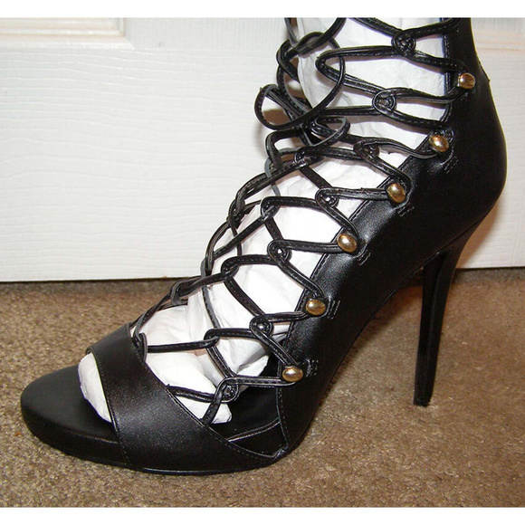 New LUST FOR LIFE "Dynamite" gladiator boots sz 9 - Picture 5 of 8